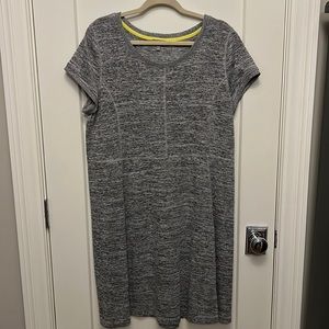 Talbots Heathered Gray Dress, Size XL